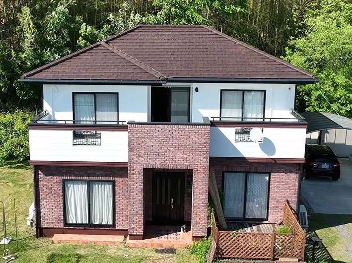 岡山県美作市での外壁塗装をご紹介させていただきます✨今回の施...