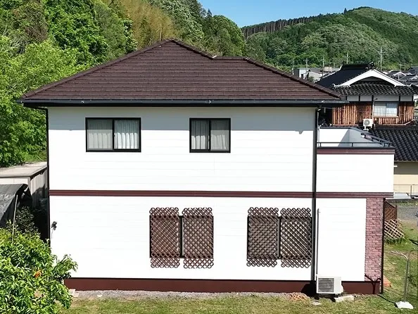 岡山県美作市での外壁塗装をご紹介させていただきます✨今回の施...