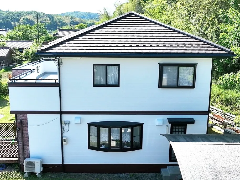 岡山県美作市での外壁塗装をご紹介させていただきます✨今回の施...