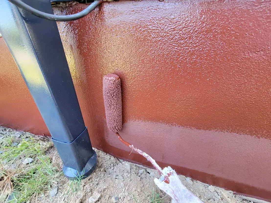 こんにちは😊✨今日は岡山県美作市で工事をさせて頂きました外壁...