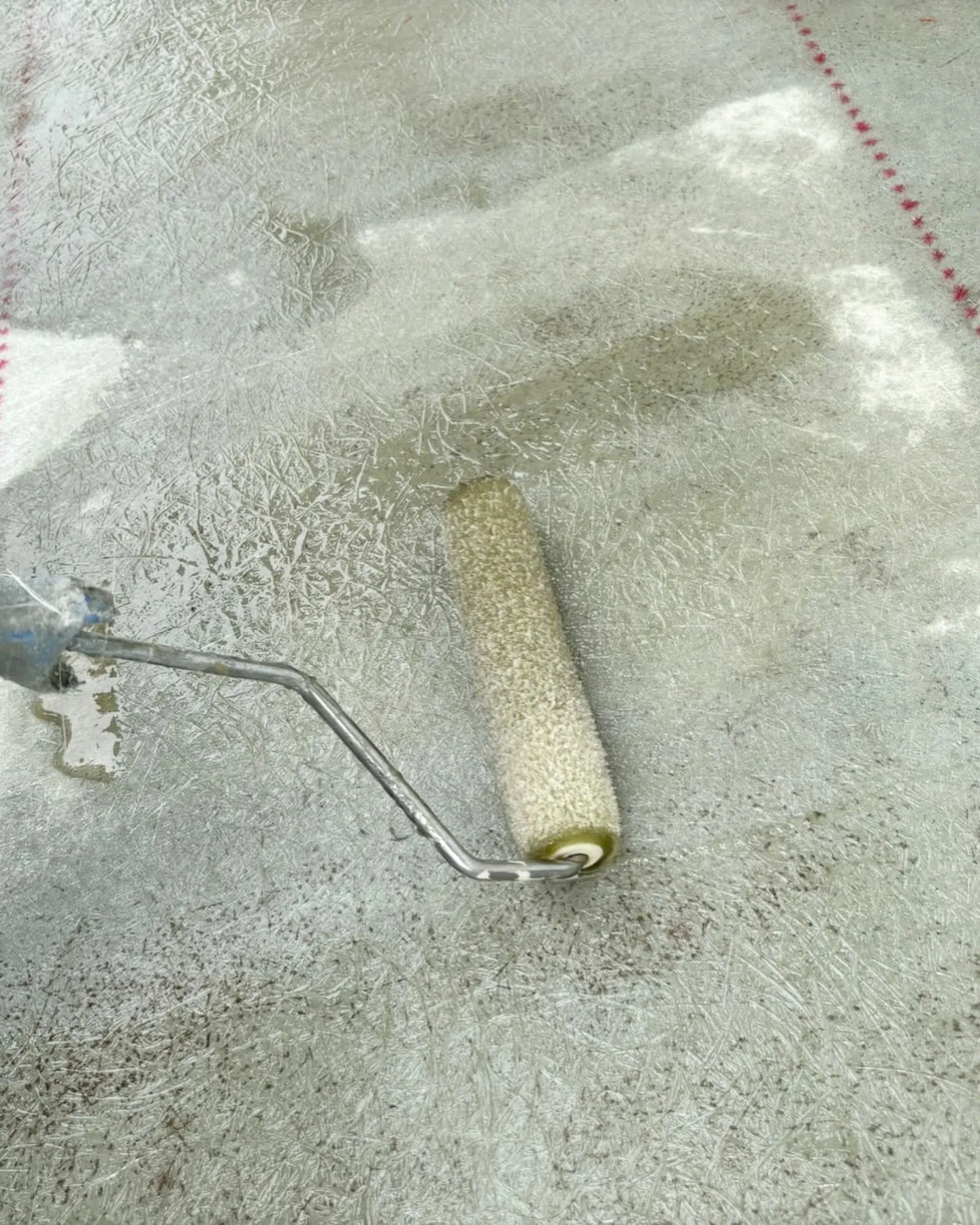 🔧 ベランダFRP防水・施工中！